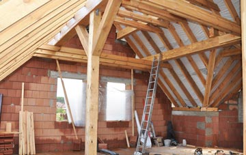 Plumb Bridge attic trusses